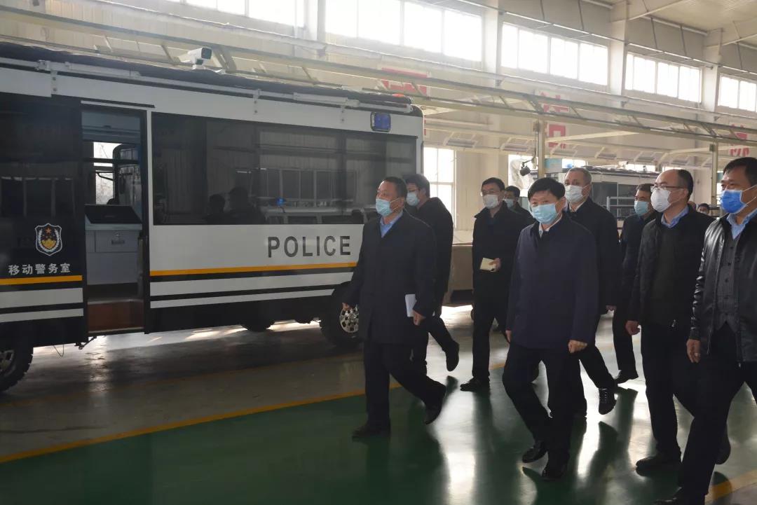 省委常委、石家莊市委書記邢國(guó)輝蒞臨躍迪集團(tuán)調(diào)研考察防疫工作站生產(chǎn)情況