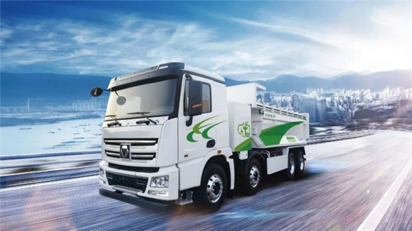 躍迪首批新能源渣土車(chē)正式投入營(yíng)運(yùn)！