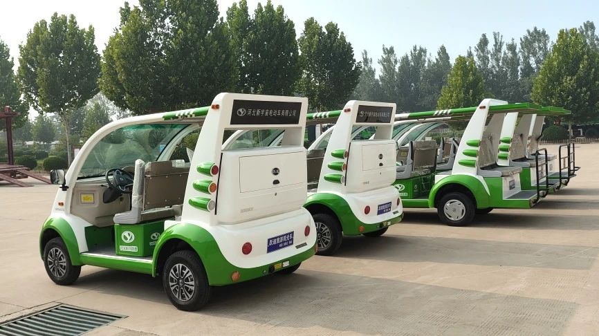 零排放 低噪音丨躍迪集團(tuán)新能源觀光車(chē)發(fā)往江蘇