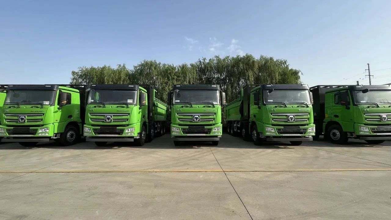 零污染、零排放--躍迪集團(tuán)新能源自卸渣土車
