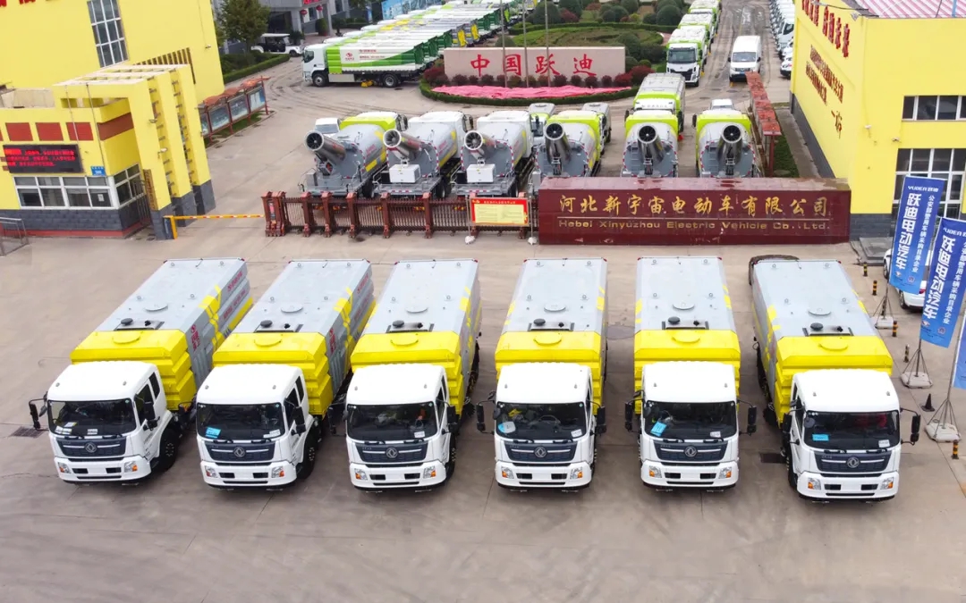 躍迪純電動(dòng)高壓清洗車—以高壓之力，凈城市之塵