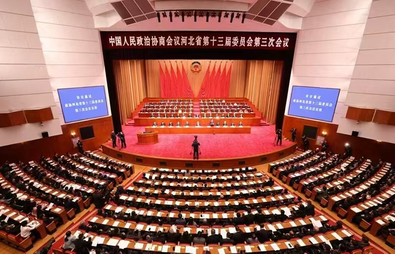 河北省政協(xié)十三屆三次會(huì)議開幕：河北省政協(xié)委員、躍迪集團(tuán)董事長(zhǎng)呂洪濤參加會(huì)議并接受采訪